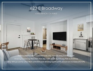 Plus de détails pour 623 E Broadway, Long Beach, CA - Multi-résidentiel à vendre