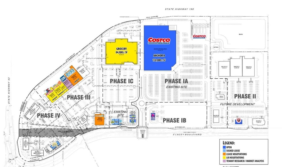 Lacey Blvd & Highway 198, Hanford, CA for lease - Building Photo - Image 2 of 3