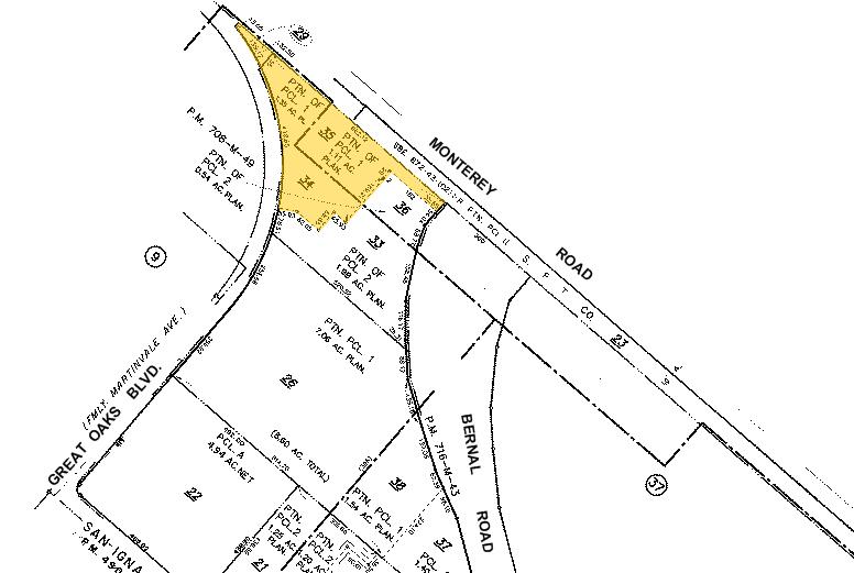 20 Great Oaks Blvd, San Jose, CA à louer - Plan cadastral - Image 3 de 5