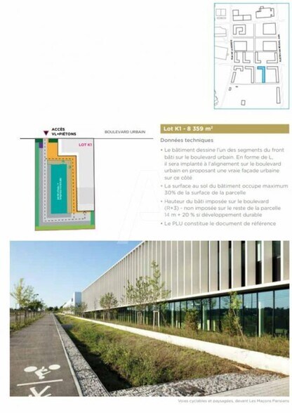 Route De La Bonde, Massy for sale - Site Plan - Image 3 of 7