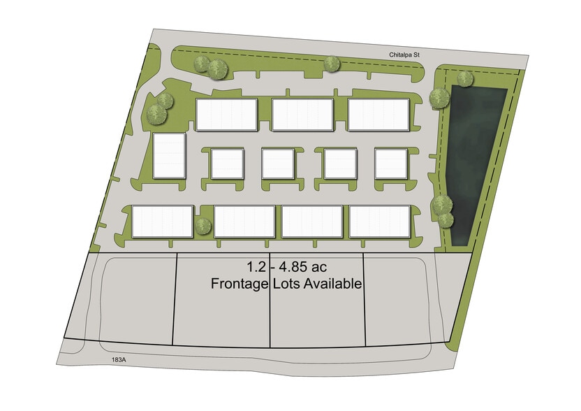 S Chitalpa St, Leander, TX for sale - Site Plan - Image 2 of 2