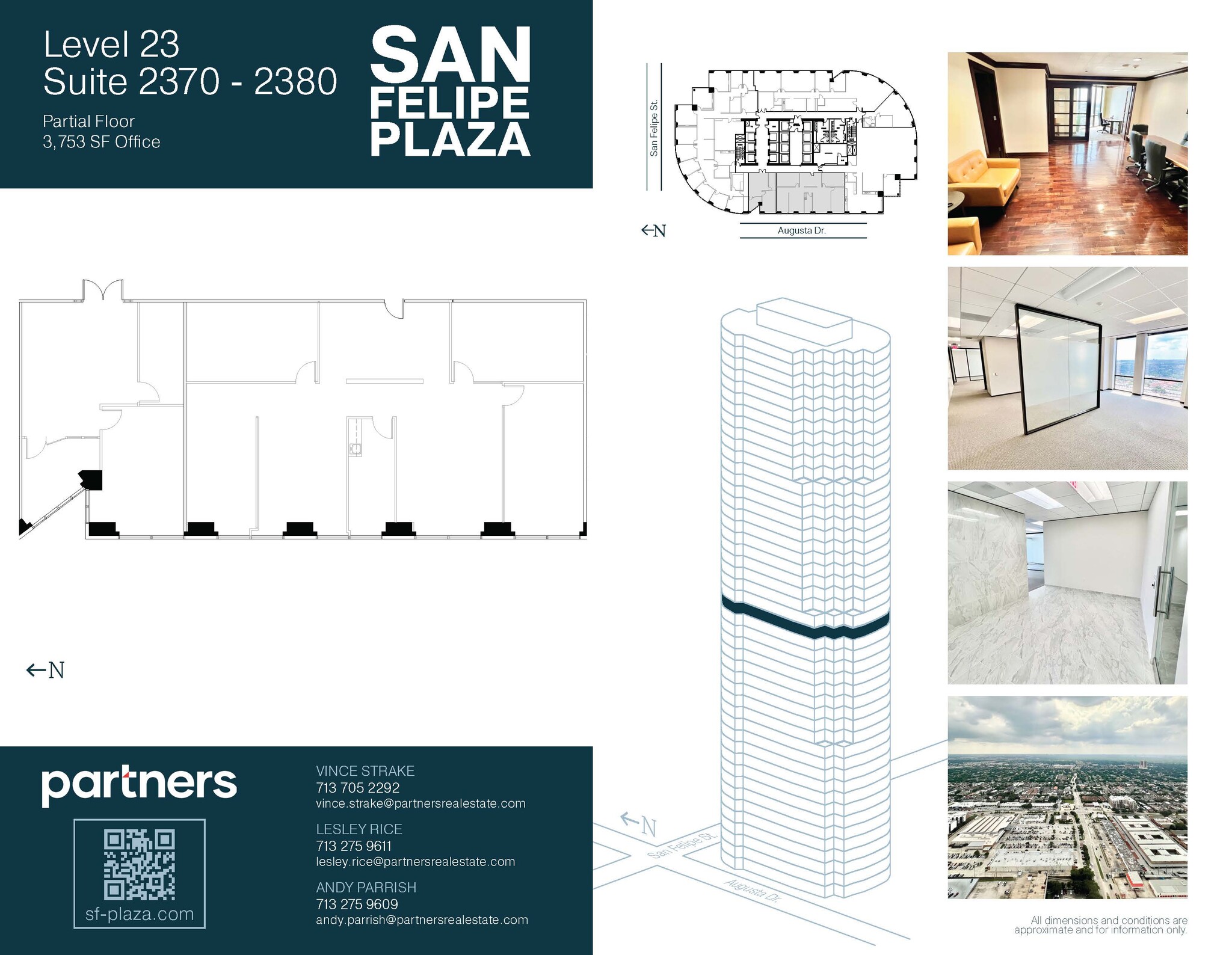 5847 San Felipe St, Houston, TX for lease Floor Plan- Image 1 of 2