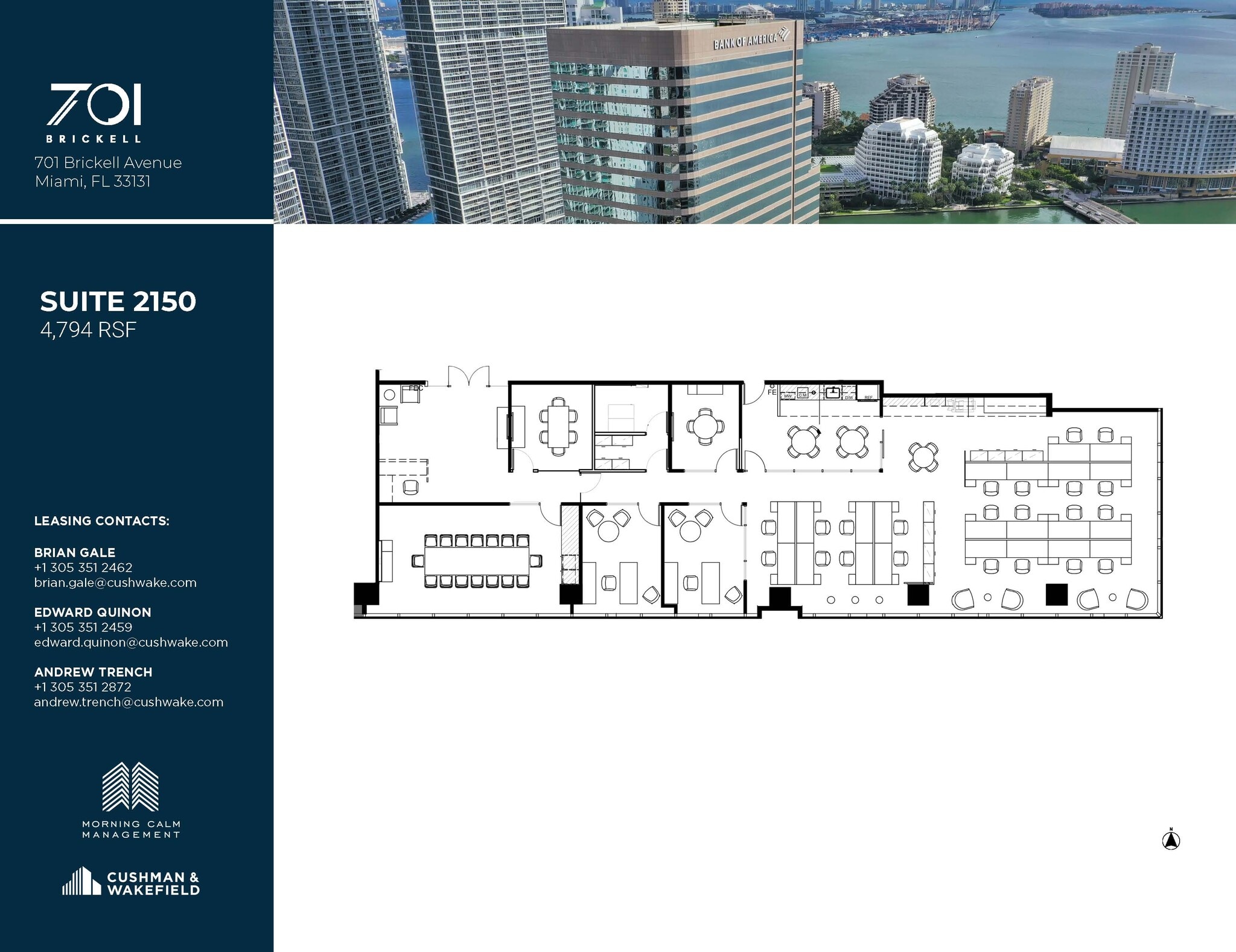 701 Brickell Ave, Miami, FL for lease Floor Plan- Image 1 of 1
