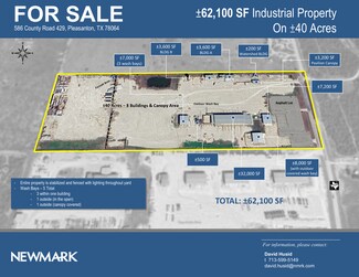 Plus de détails pour 586 County Road 429, Pleasanton, TX - Industriel à vendre