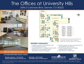 2696 S Colorado Blvd, Denver, CO for lease Floor Plan- Image 1 of 1