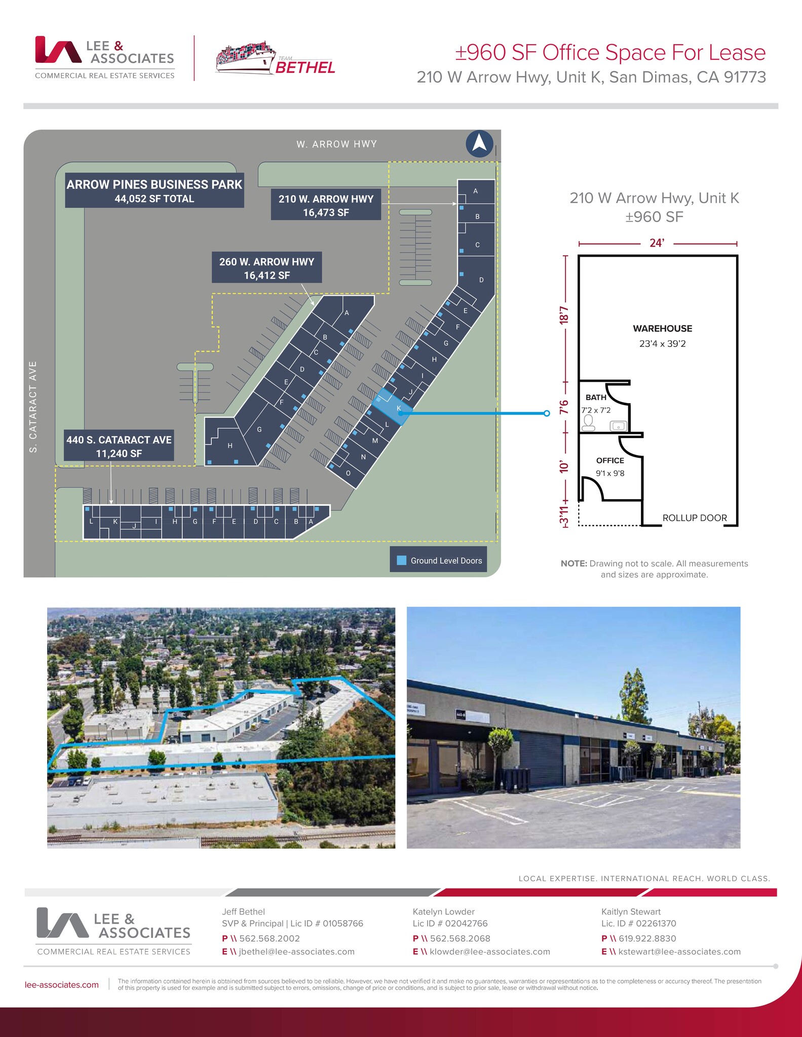 210 W Arrow Hwy, San Dimas, CA for lease Site Plan- Image 1 of 2