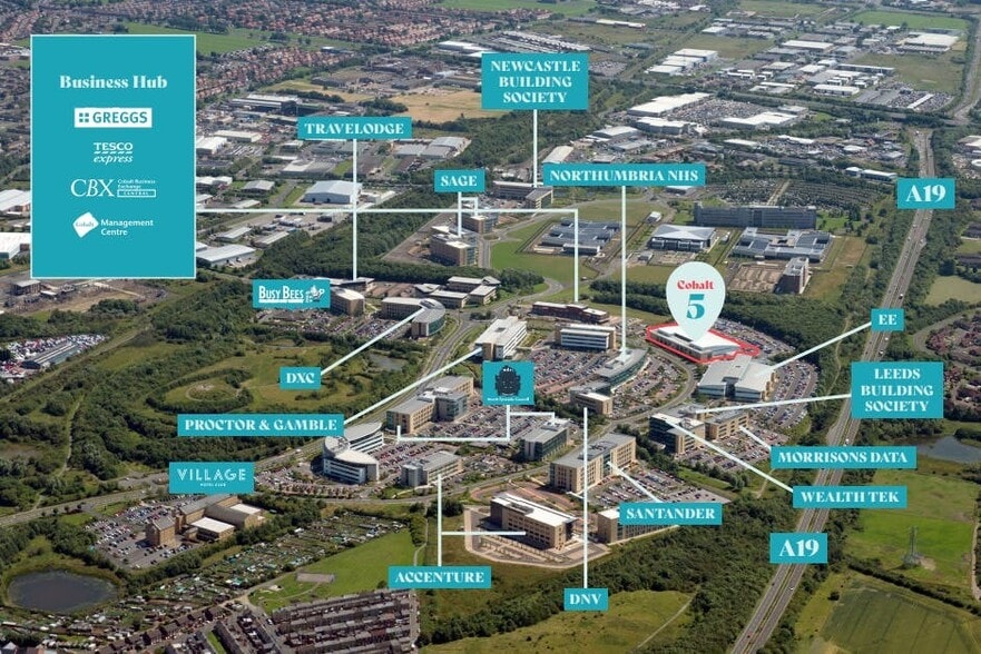 Silver Fox Way, Newcastle Upon Tyne for lease - Aerial - Image 3 of 5