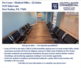 More details for 3133 Saba Ln, Port Neches, TX - Office, Office/Medical for Lease