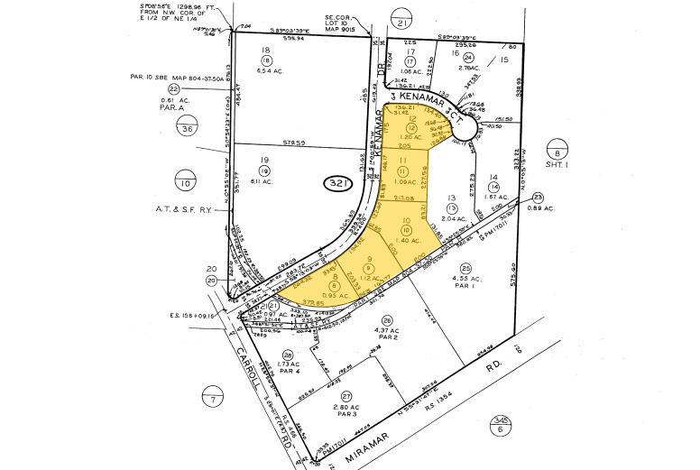 8949 Kenamar Dr, San Diego, CA à louer - Plan cadastral - Image 3 de 6