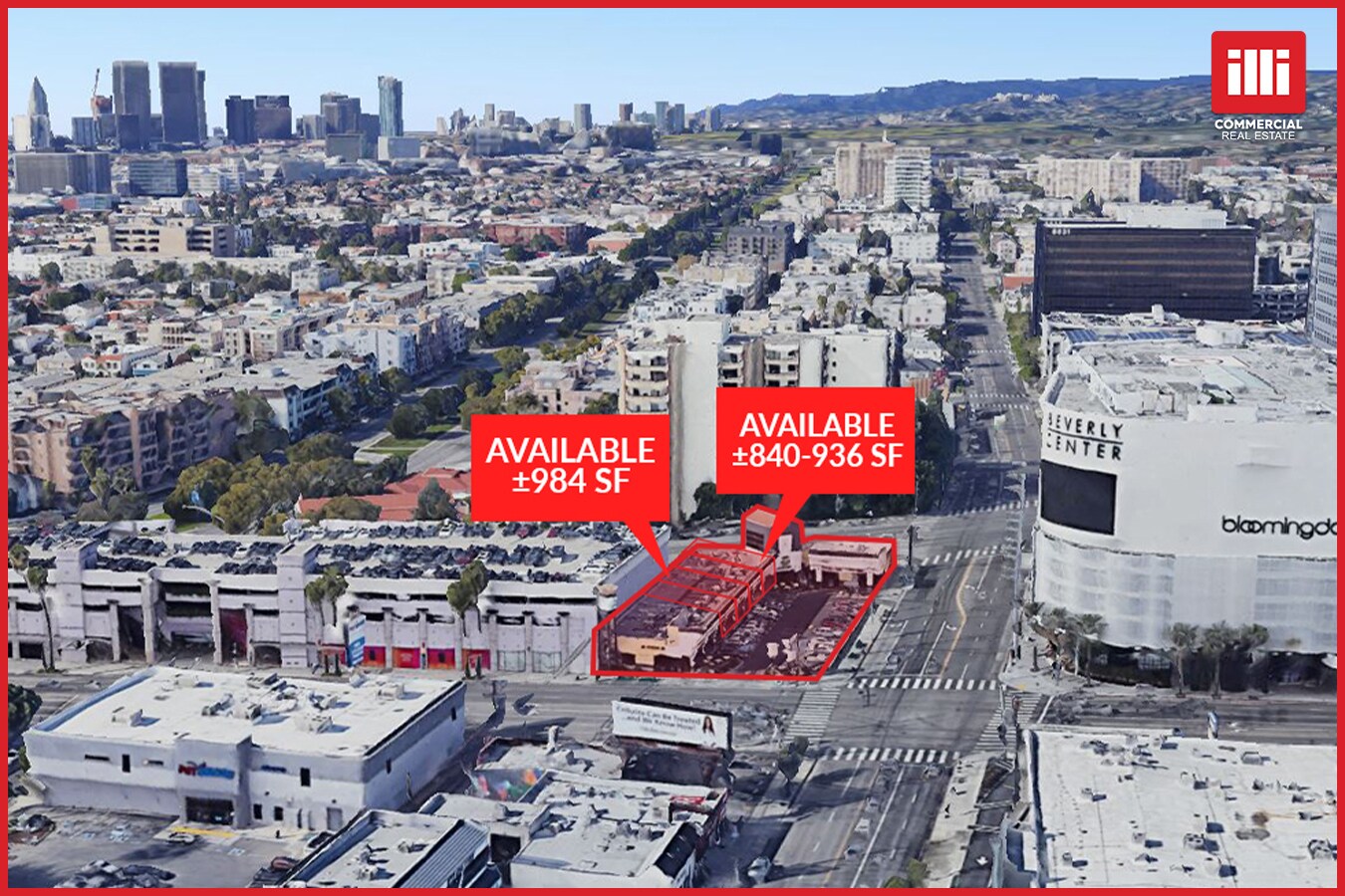 8500-8520 W 3rd St, Los Angeles, CA à louer Aérien- Image 1 de 13