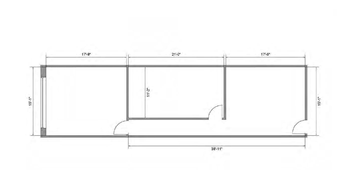 18141 Dixie Hwy, Homewood, IL à louer Plan d’étage- Image 1 de 1