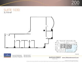 200 E Broward Blvd, Fort Lauderdale, FL for lease Floor Plan- Image 2 of 2