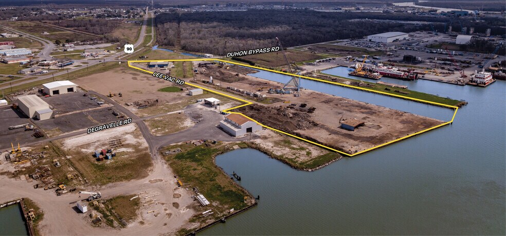 1061 Duhon Bypass Rd, Amelia, LA à vendre - Aérien - Image 2 de 11