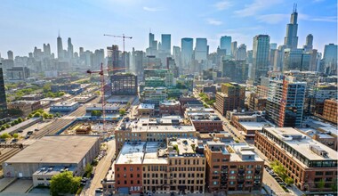 315 N Racine Ave, Chicago, IL - AERIAL  map view - Image1