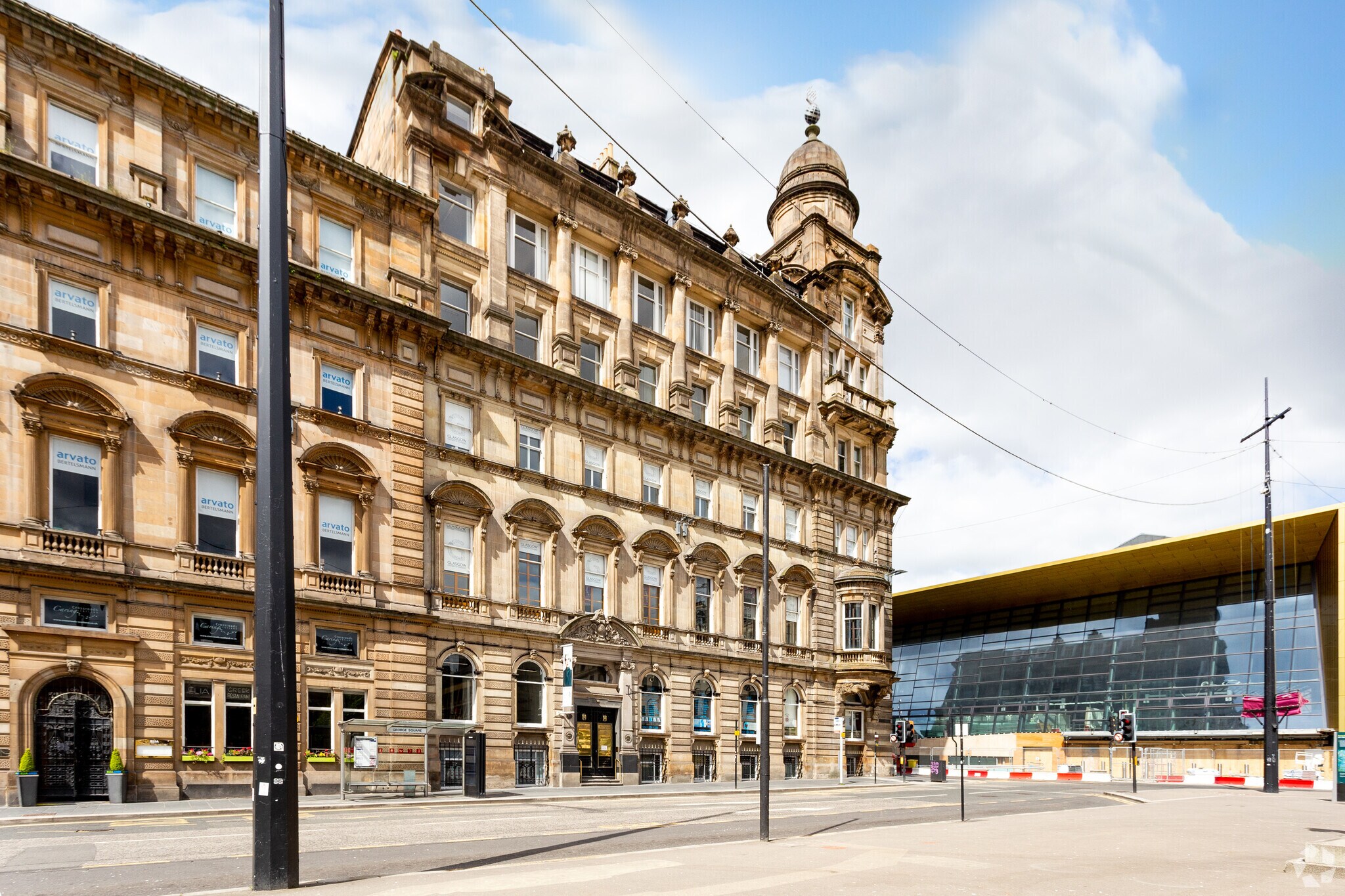 30 George Sq, Glasgow à louer Photo du bâtiment- Image 1 de 8