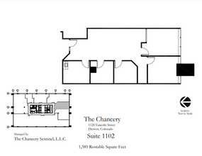 1120 Lincoln St, Denver, CO à louer Plan d  tage- Image 1 de 1