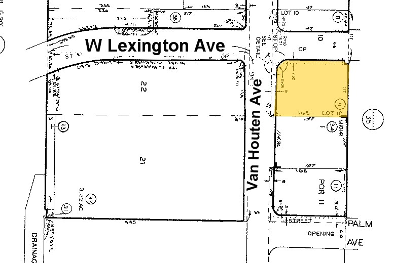 321-329 Van Houten Ave, El Cajon, CA à louer - Plan cadastral - Image 3 de 18