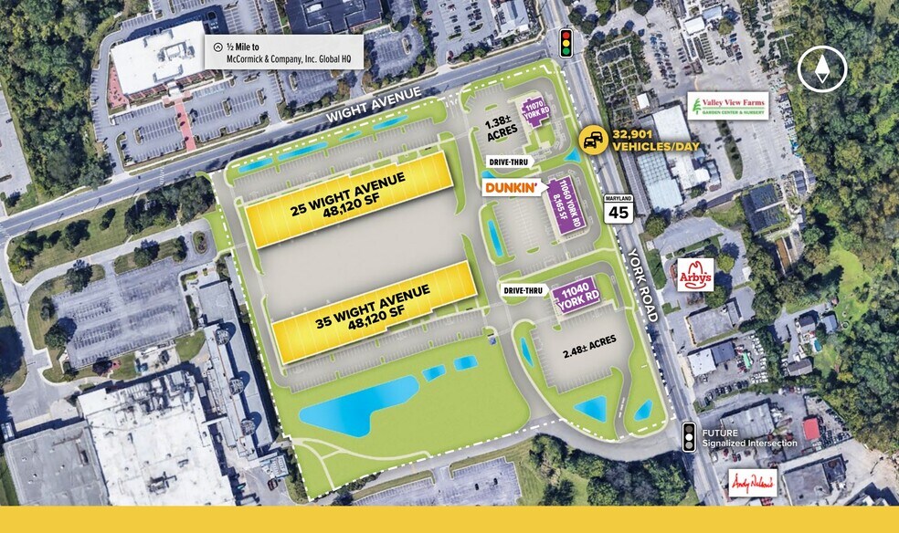 Hunt Valley Exchange, Cockeysville, MD for lease - Site Plan - Image 2 of 2