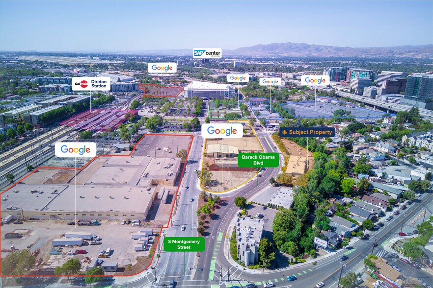 150 Barack Obama Blvd, San Jose, CA à vendre - Aérien - Image 2 de 3