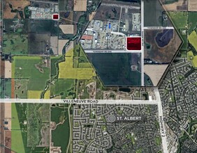 5 Kuryluk Blvd, Sturgeon County, AB - aerial  map view