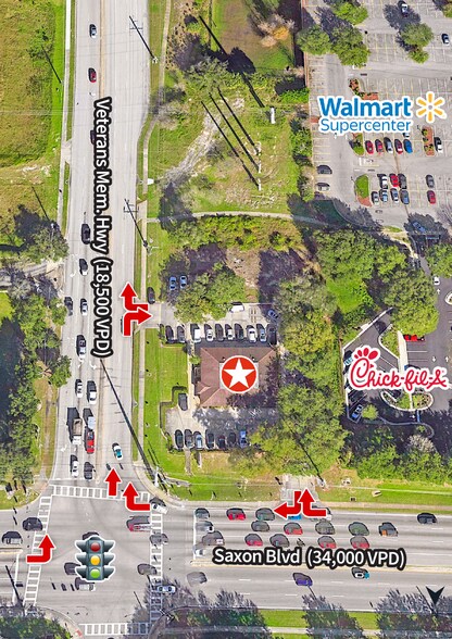 1133 Saxon Blvd, Orange City, FL à louer - Aérien - Image 2 de 2