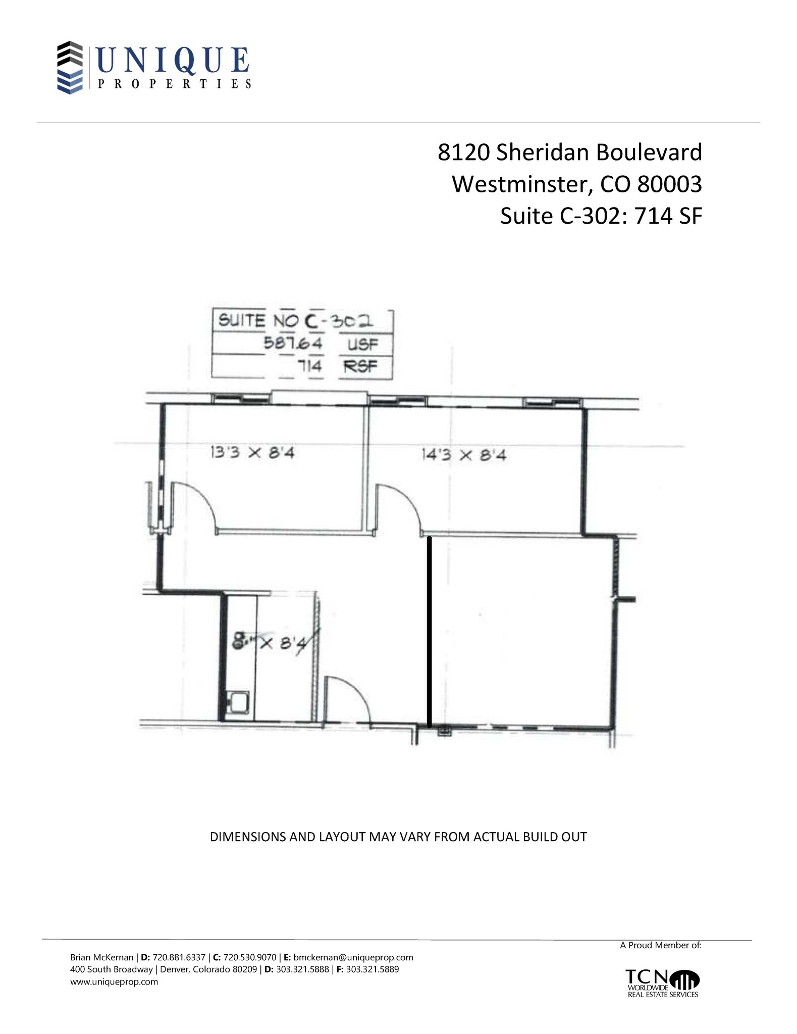 8120 Sheridan Blvd, Arvada, CO à louer Plan d  tage- Image 1 de 1