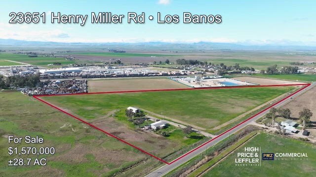 23651 Henry Miller Rd, Los Banos, CA à vendre - Vidéo sur l’inscription commerciale - Image 2 de 11