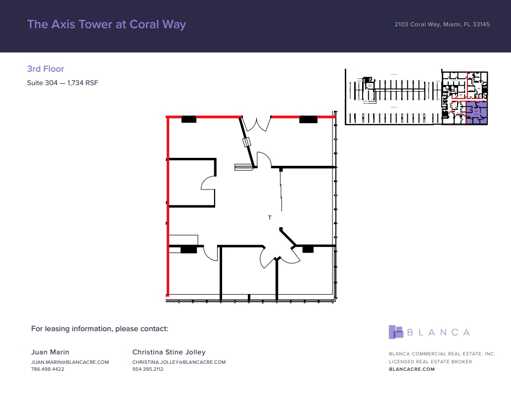 2103 Coral Way, Miami, FL for lease Building Photo- Image 1 of 1