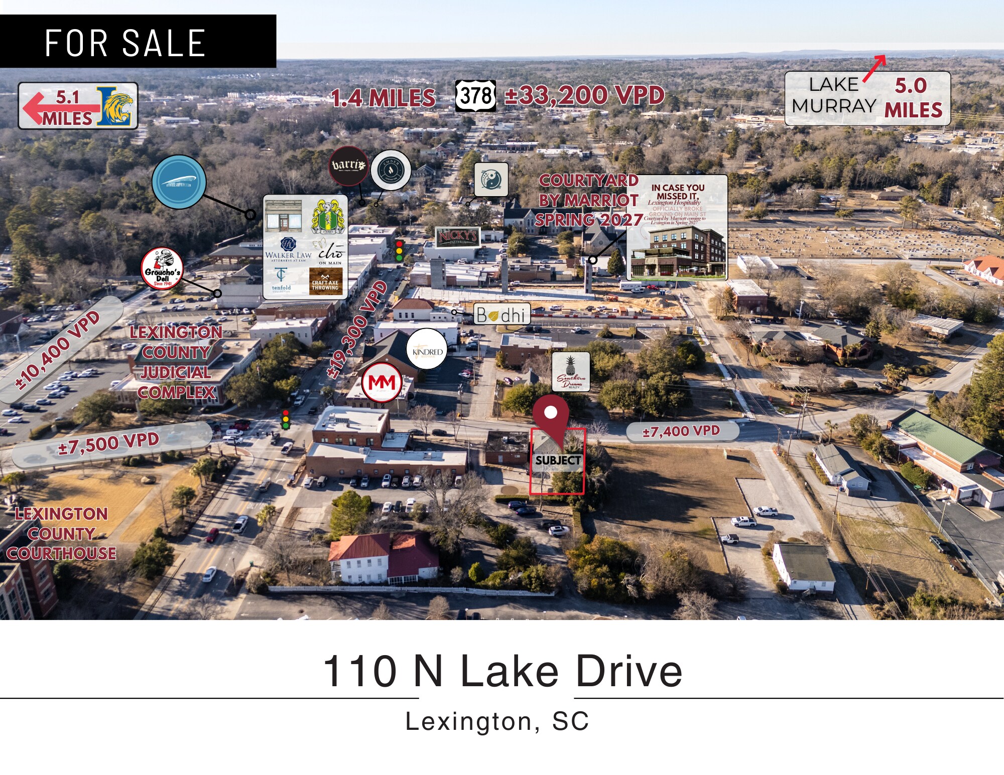 110 N Lake Dr, Lexington, SC à vendre Photo principale- Image 1 de 12