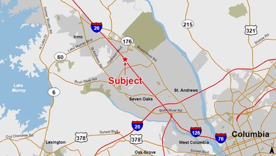 1 Harbison Way, Columbia, SC - AERIAL  map view - Image1