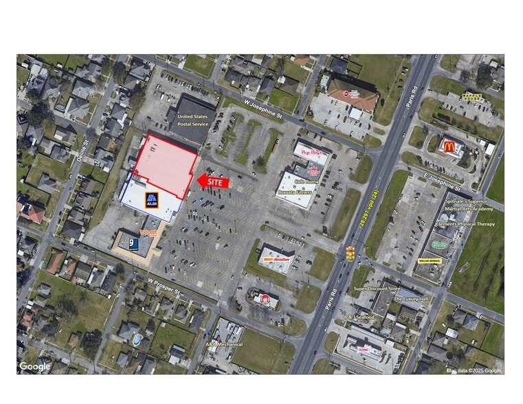 3300 Paris Rd, Chalmette, LA à louer - Aérien - Image 2 de 4