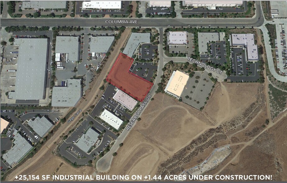 1301 Research Park Dr, Riverside, CA à vendre - Photo du bâtiment - Image 2 de 2