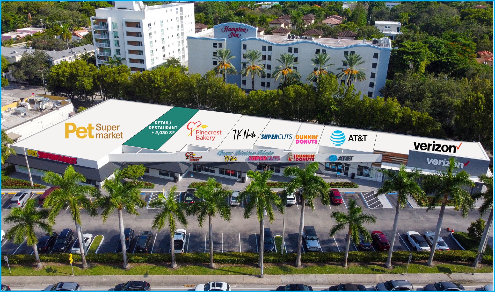 2720 S Dixie Hwy, Miami, FL à louer Aérien- Image 1 de 5