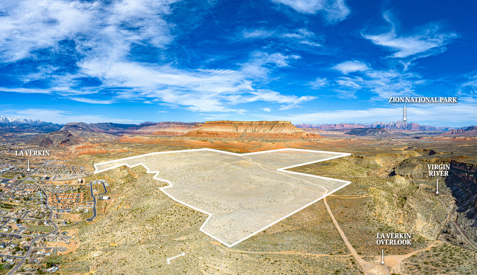 645 North Highway 9, La Verkin, UT for sale - Aerial - Image 1 of 2