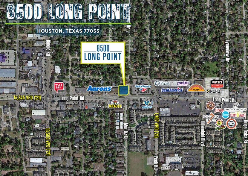 8500 Long Point Rd, Houston, TX à louer - Photo du bâtiment - Image 2 de 4