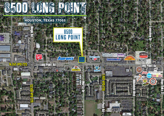 Plus de détails pour 8500 Long Point Rd, Houston, TX - Vente au détail à louer