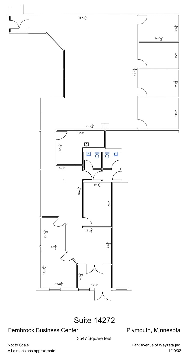 14200-14280 N 23rd Ave, Plymouth, MN for lease Floor Plan- Image 1 of 1
