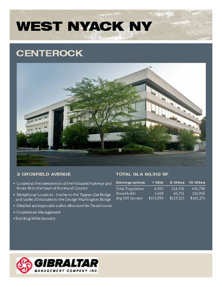 2 Crosfield Ave, West Nyack, NY à louer - Photo du bâtiment - Image 2 de 8