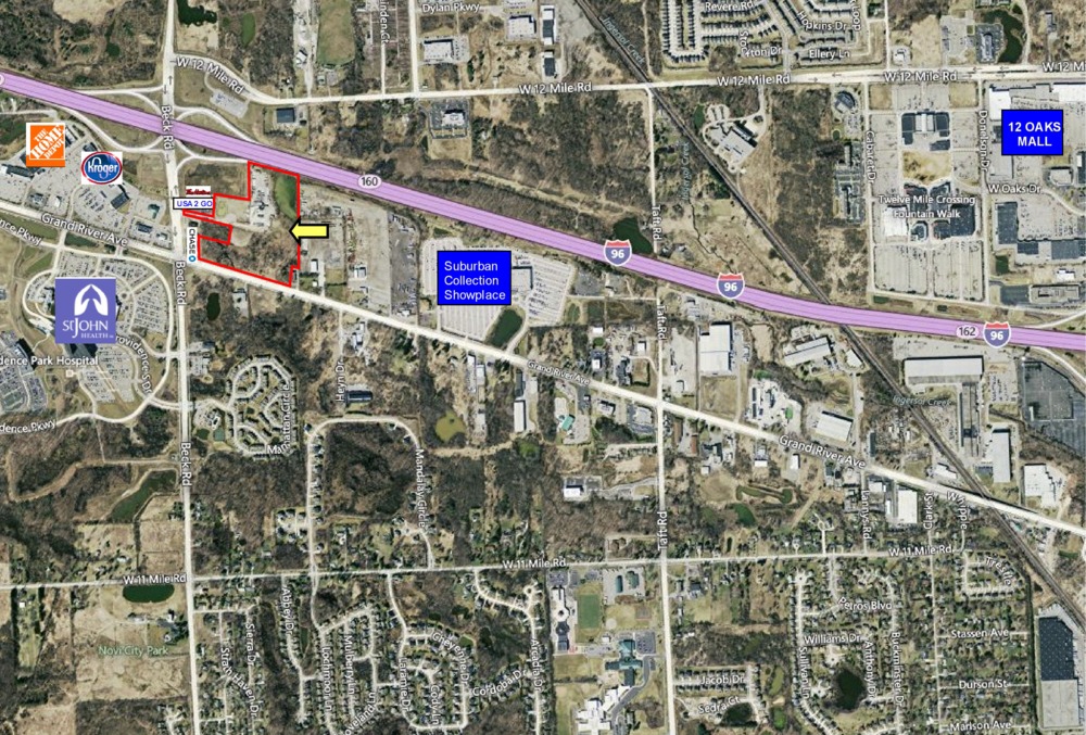 Grand River & Beck Rd, Novi, MI for lease Primary Photo- Image 1 of 2