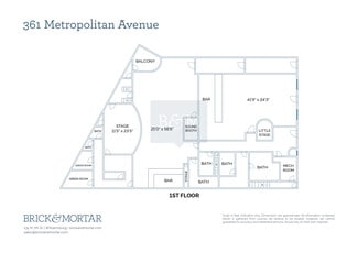 More details for 361 Metropolitan Ave, Brooklyn, NY - Retail for Lease