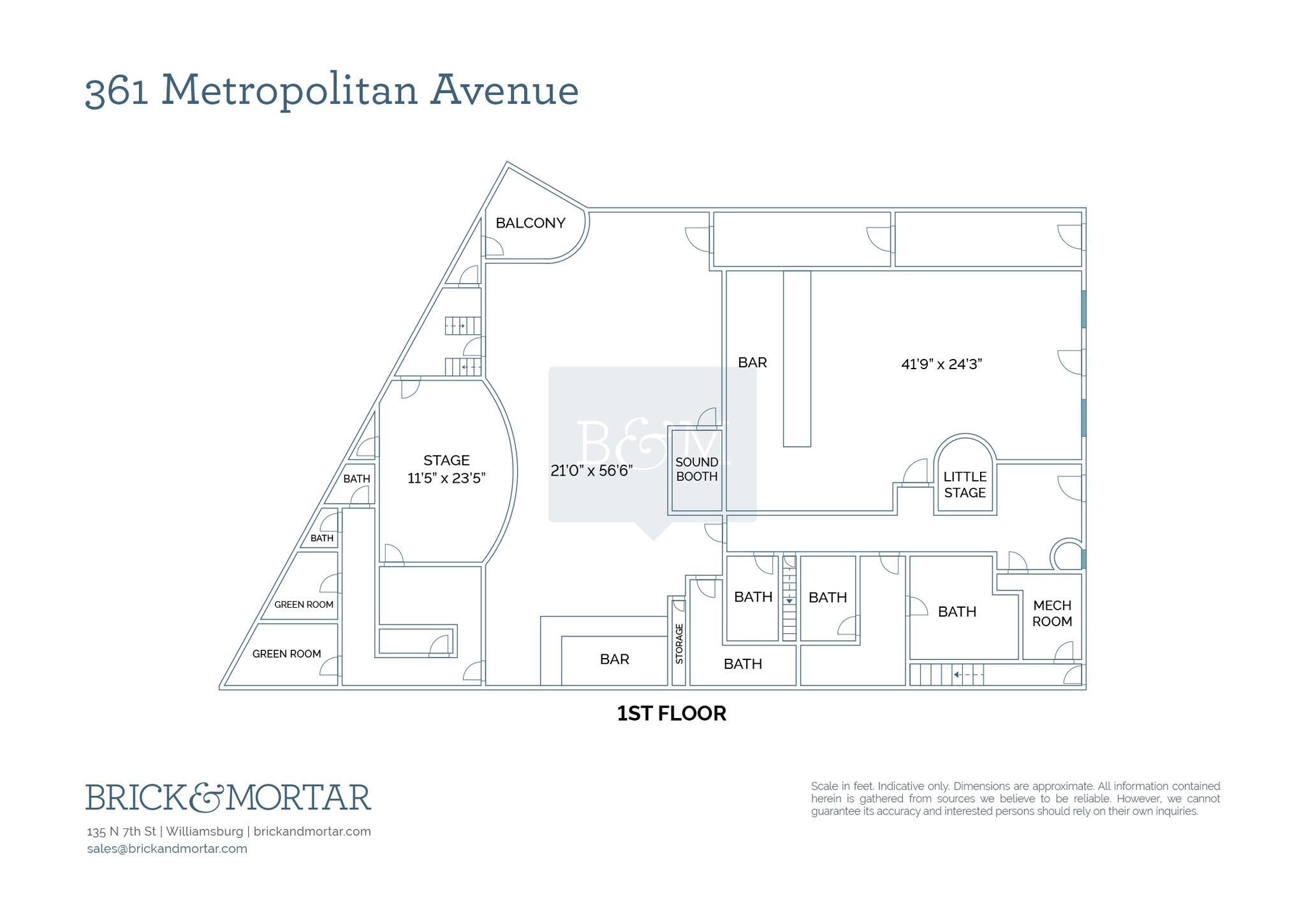 361 Metropolitan Ave, Brooklyn, NY à louer Photo principale- Image 1 de 30