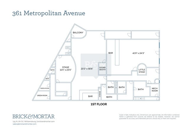 Plus de détails pour 361 Metropolitan Ave, Brooklyn, NY - Commerce de détail à louer