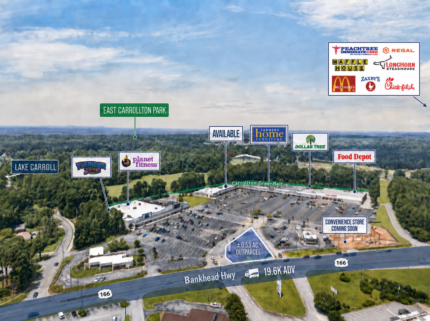 1004 Bankhead Hwy, Carrollton, GA for lease Building Photo- Image 1 of 11