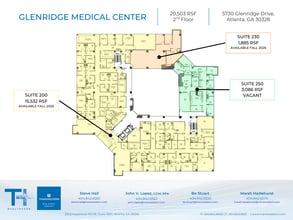5730 Glenridge Dr NE, Atlanta, GA à louer Plan d’étage- Image 2 de 2