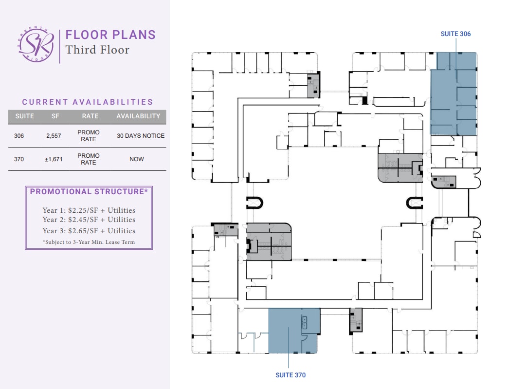 7220 Trade St, San Diego, CA à louer Plan d’étage- Image 1 de 1