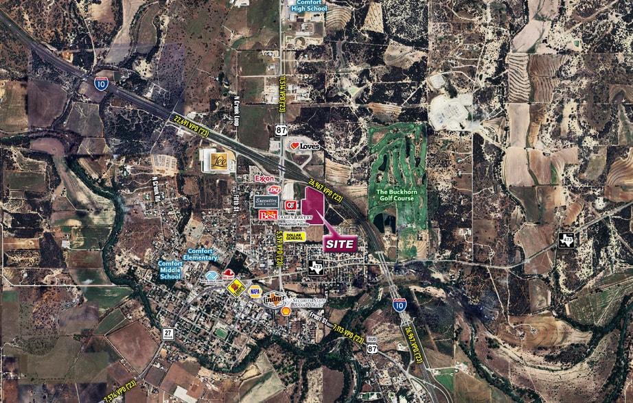 IH-10 & Highway 87, Comfort, TX for sale - Building Photo - Image 2 of 3