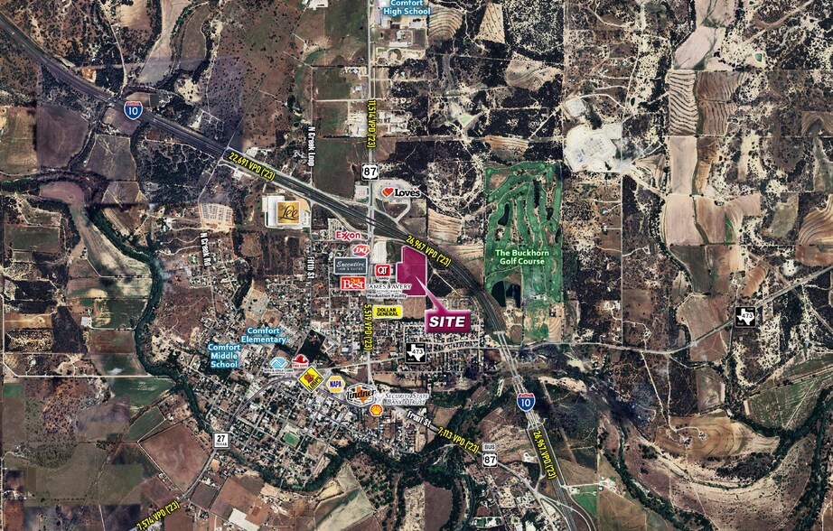 IH-10 & Highway 87, Comfort, TX for sale - Primary Photo - Image 2 of 3