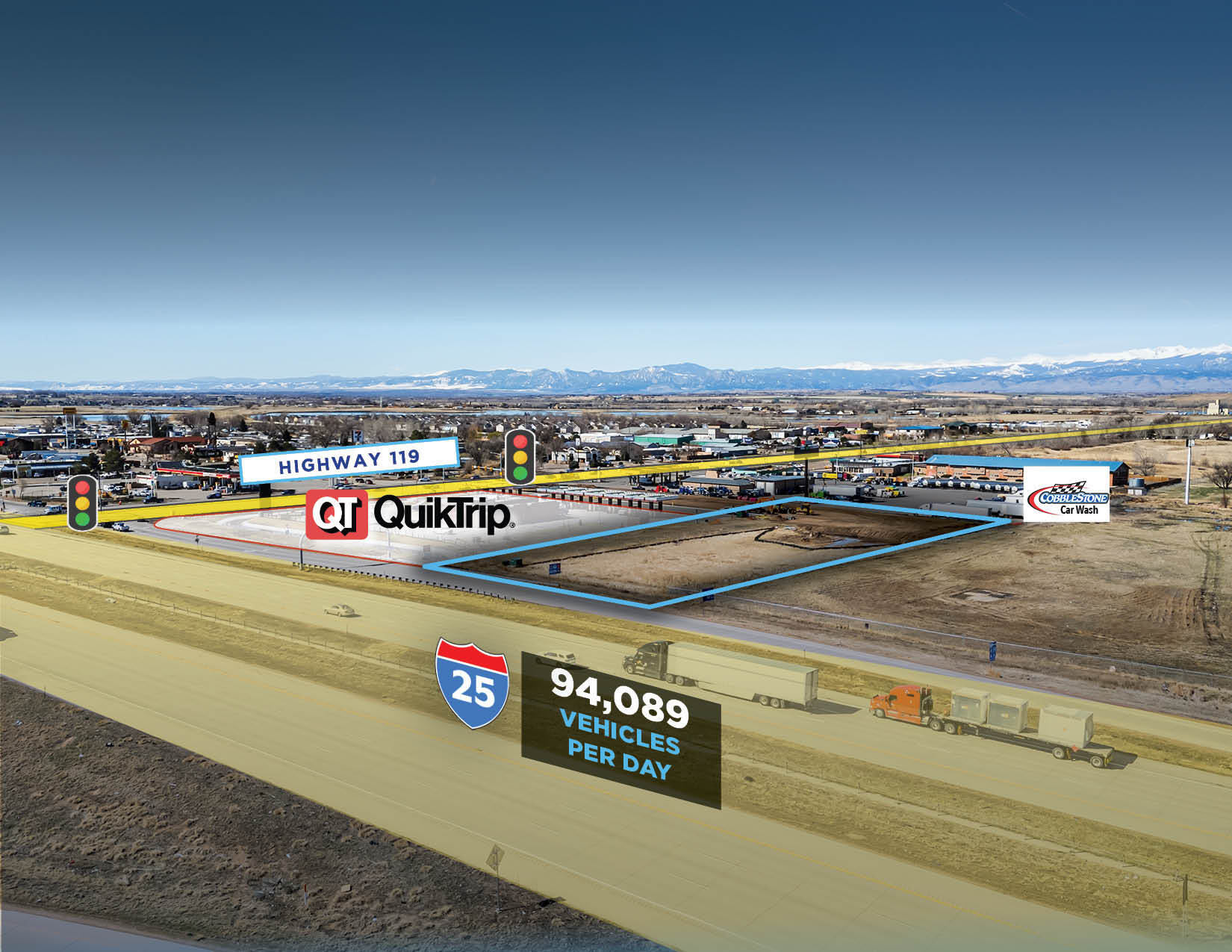 NWQ Highway 119 and I-25, Firestone, CO for sale Building Photo- Image 1 of 22