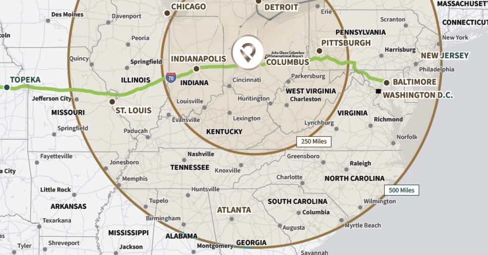 5160 OH-29, West Jefferson, OH for sale - Aerial - Image 2 of 3