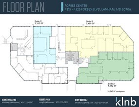 4315-4325 Forbes Blvd, Lanham, MD for lease Floor Plan- Image 1 of 4